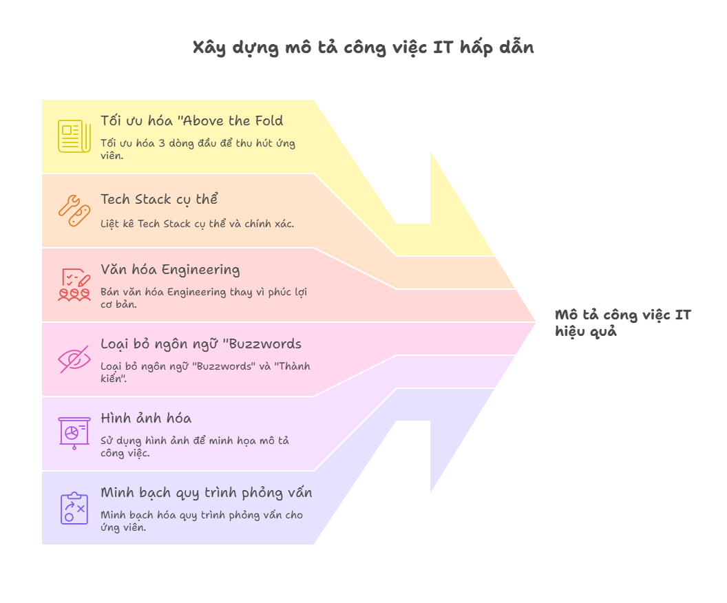 7 Ý tưởng cải tiến Job Description dành riêng cho IT